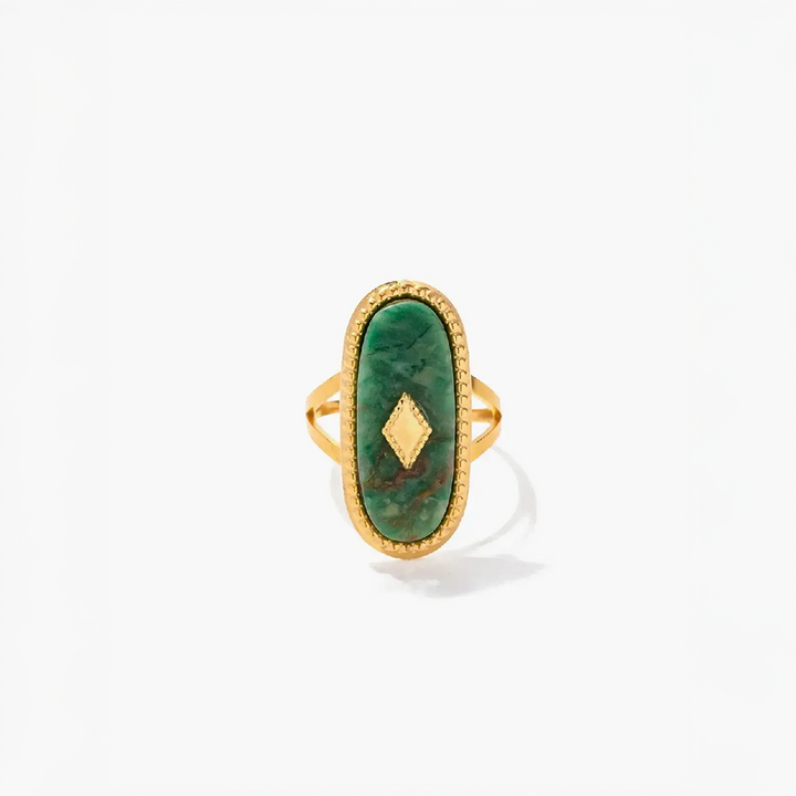 Améline | Anello Elegante con Pietre Pregiate