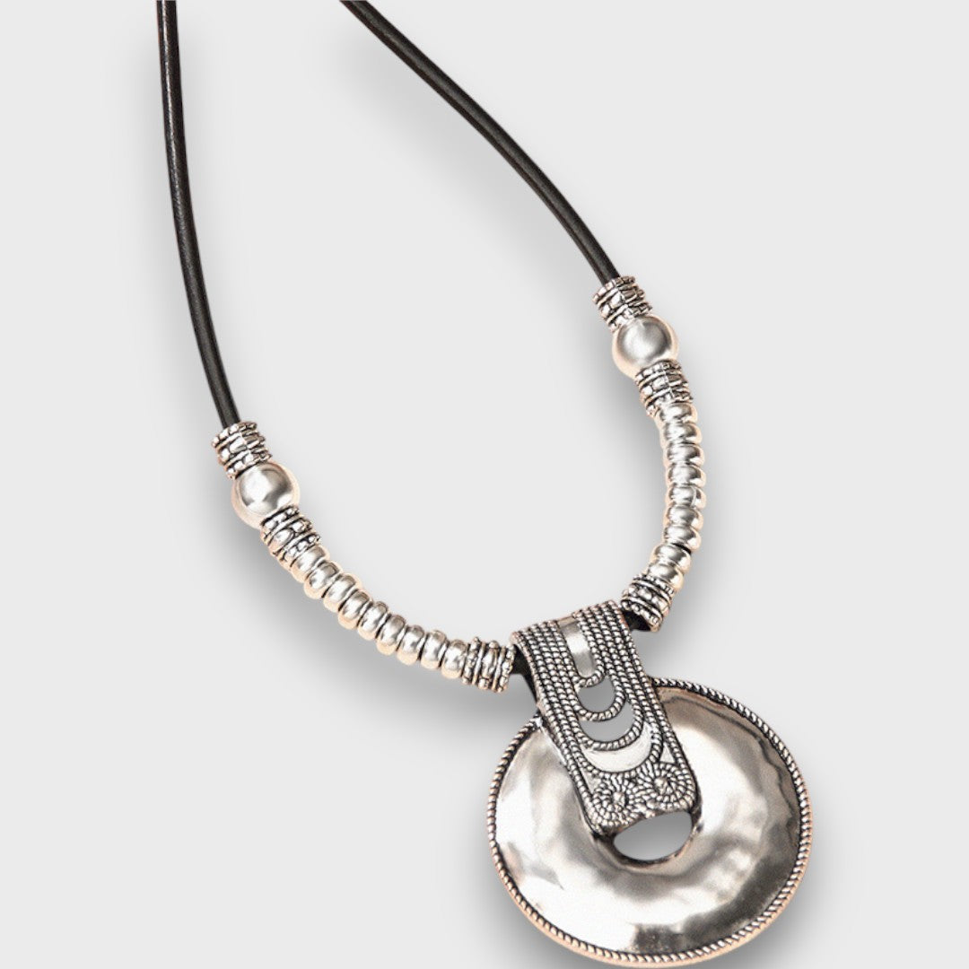 Jorayne – Collana boho vintage con pendente ad anello