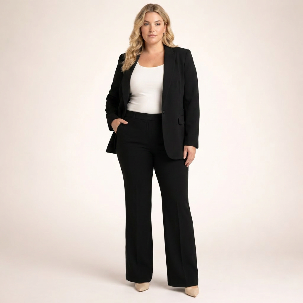Vanessa | Completo Elegante con Pantaloni a Zampa