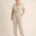 Magda | Tuta Elegante con Avvolgimento