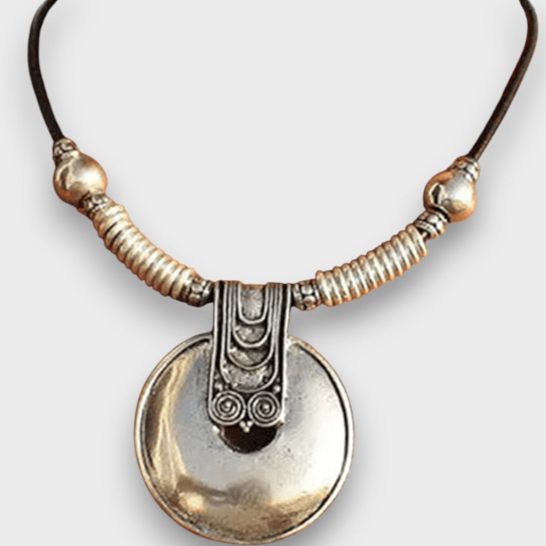Jorayne – Collana boho vintage con pendente ad anello