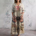 Seraphina | Butterfly Bloom Maxi Dress