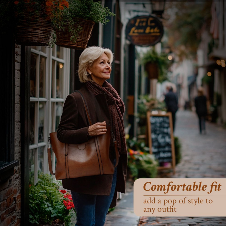 Jane | Borsa a Spalla in Pelle Vintage Senza Tempo
