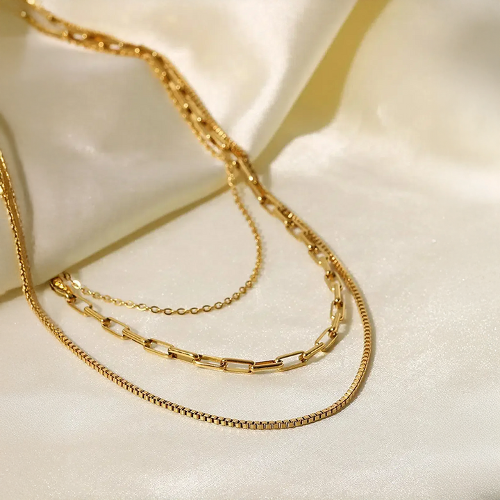 Eloria | Collana Sovrapposta in Stile Parigino