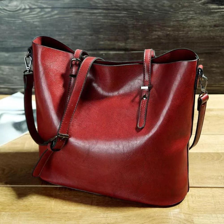 Jane | Borsa a Spalla in Pelle Vintage Senza Tempo