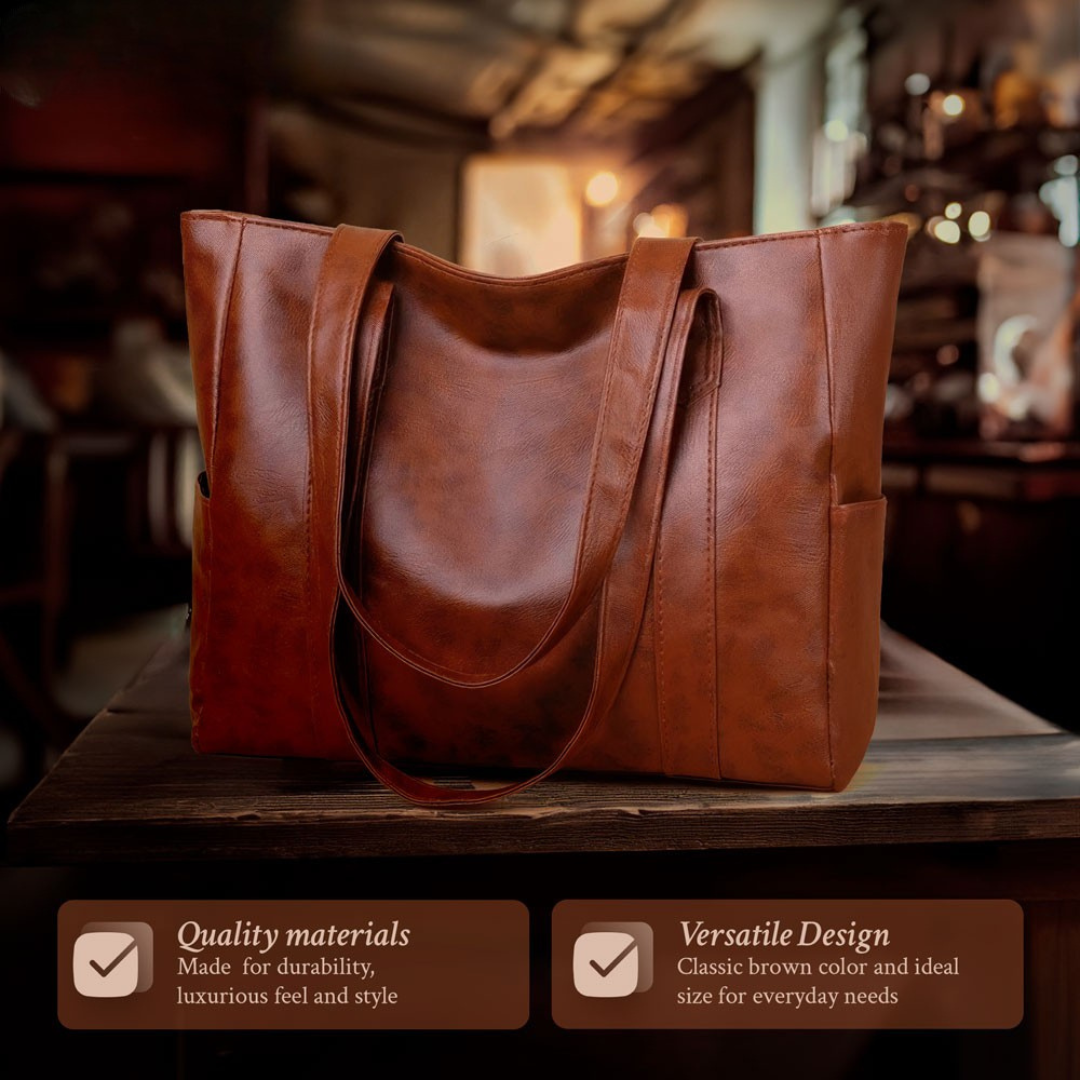 Susan - Borsa a Spalla in Pelle di Lusso Minimalista