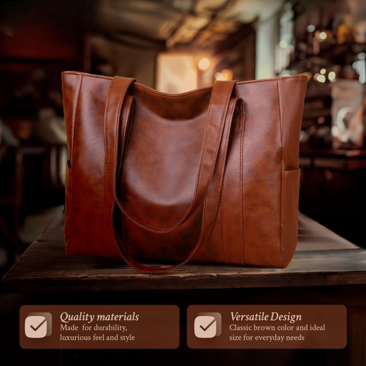 Susan - Borsa a Spalla in Pelle di Lusso Minimalista