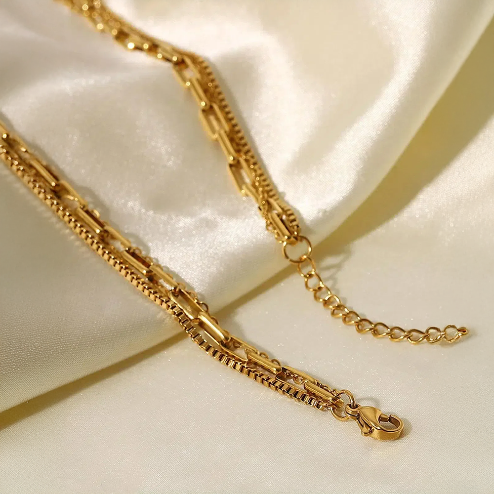 Eloria | Collana Sovrapposta in Stile Parigino