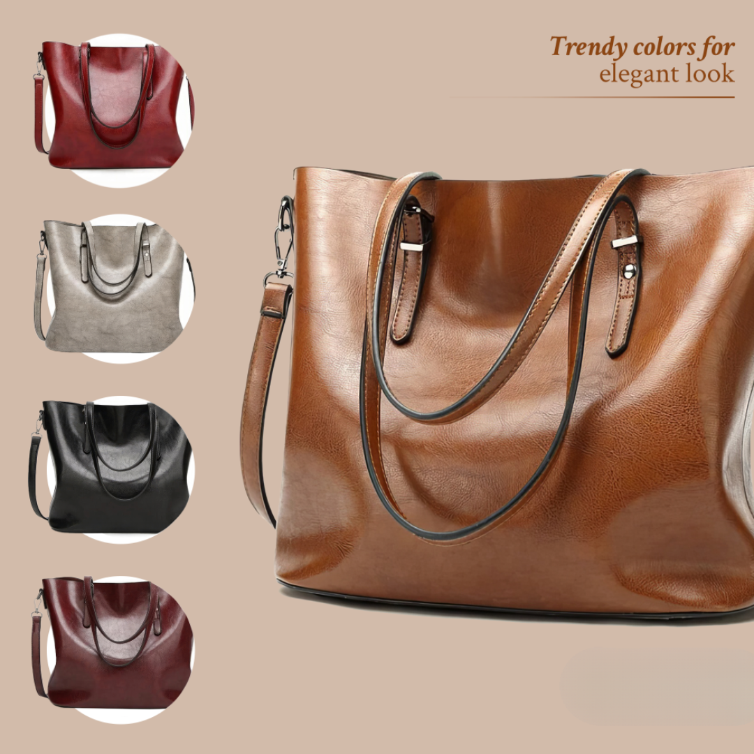 Jane | Borsa a Spalla in Pelle Vintage Senza Tempo