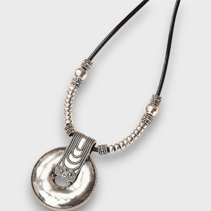 Jorayne – Collana boho vintage con pendente ad anello
