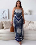 Elena | Completo Due Pezzi Elegante con Laccetti Vacanze Estive