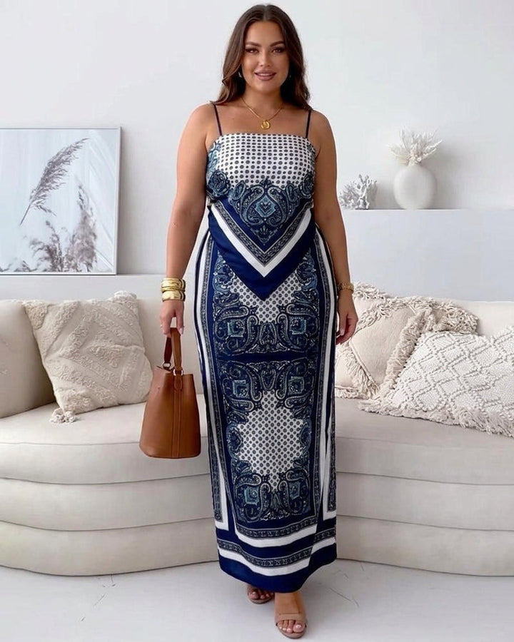 Elena | Completo Due Pezzi Elegante con Laccetti Vacanze Estive