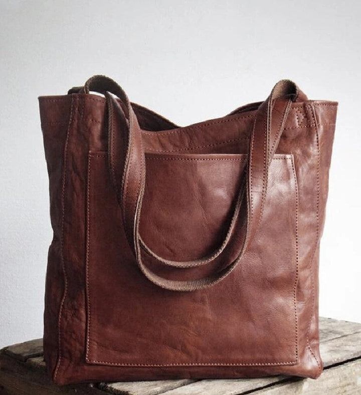 Pamela | Borsa a mano in pelle classica