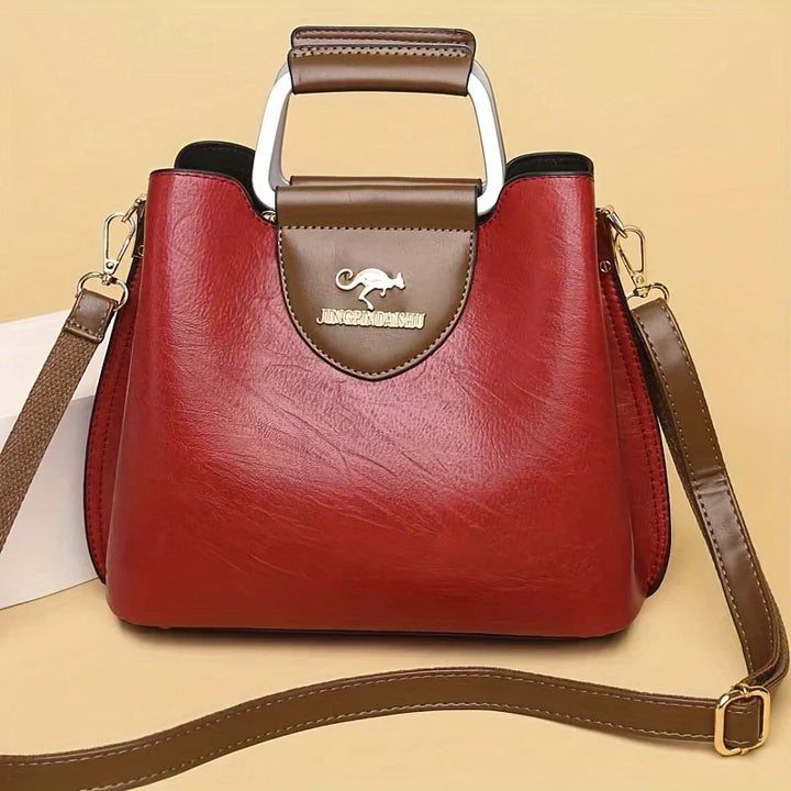 Isabella - Elegante Borsa a Secchiello in Pelle