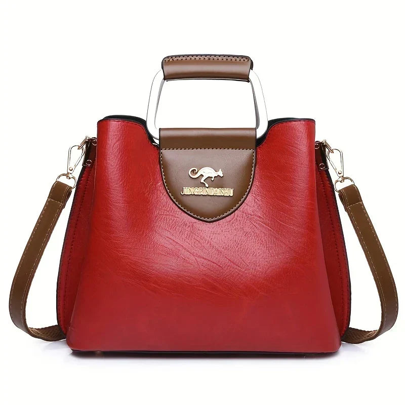 Isabella - Elegante Borsa a Secchiello in Pelle