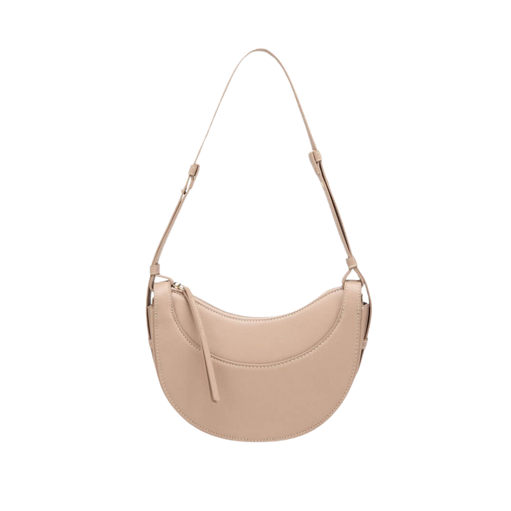 Edmée | Borsa a Sella Elegante Color Tan