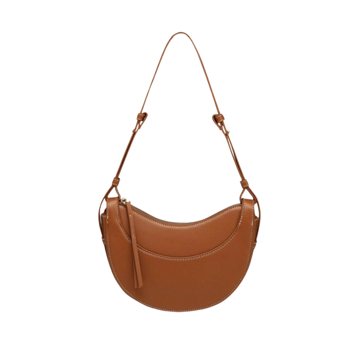 Edmée | Borsa a Sella Elegante Color Tan