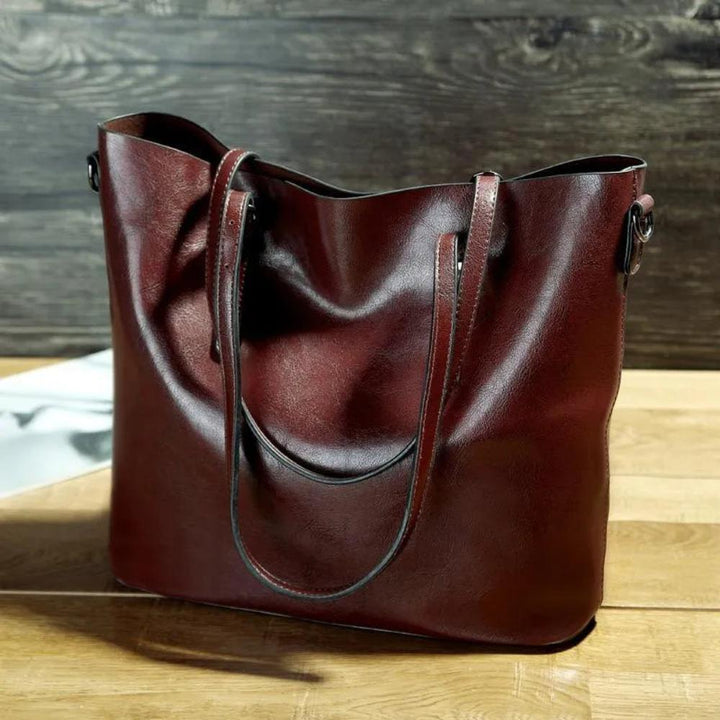 Jane | Borsa a Spalla in Pelle Vintage Senza Tempo