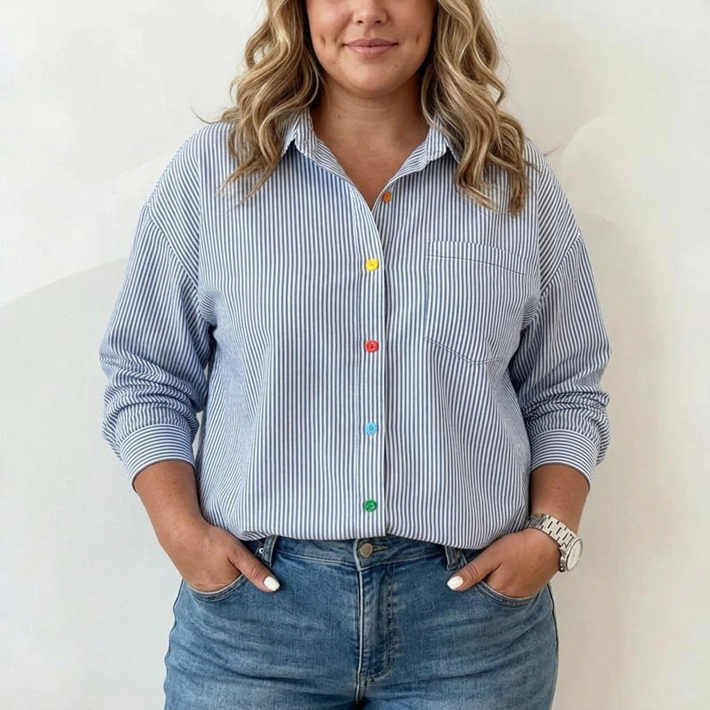 Elizabeth | Camicia a Righe Casual