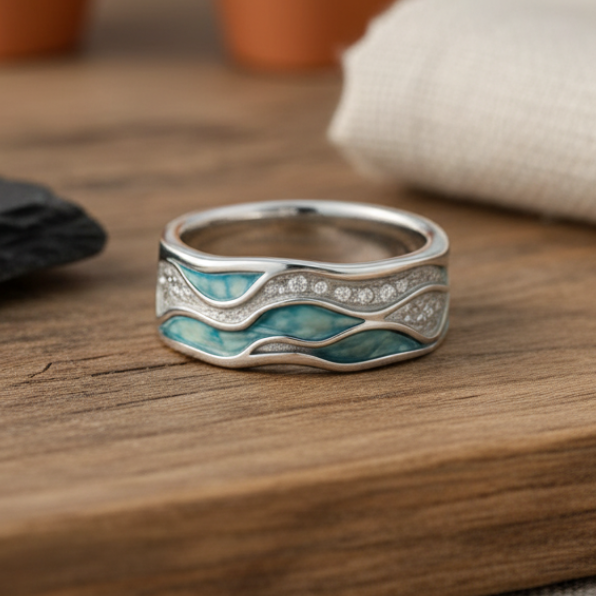 Aureliana – Anello Ocean-Wave