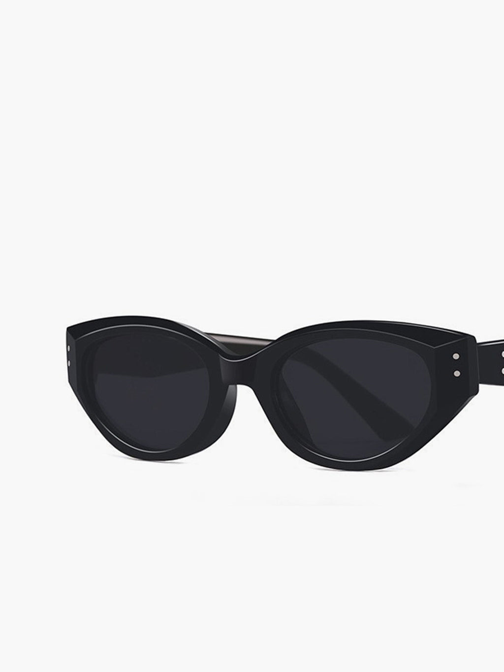 Occhiali da sole, logo argento sulle aste, acetato, Donna