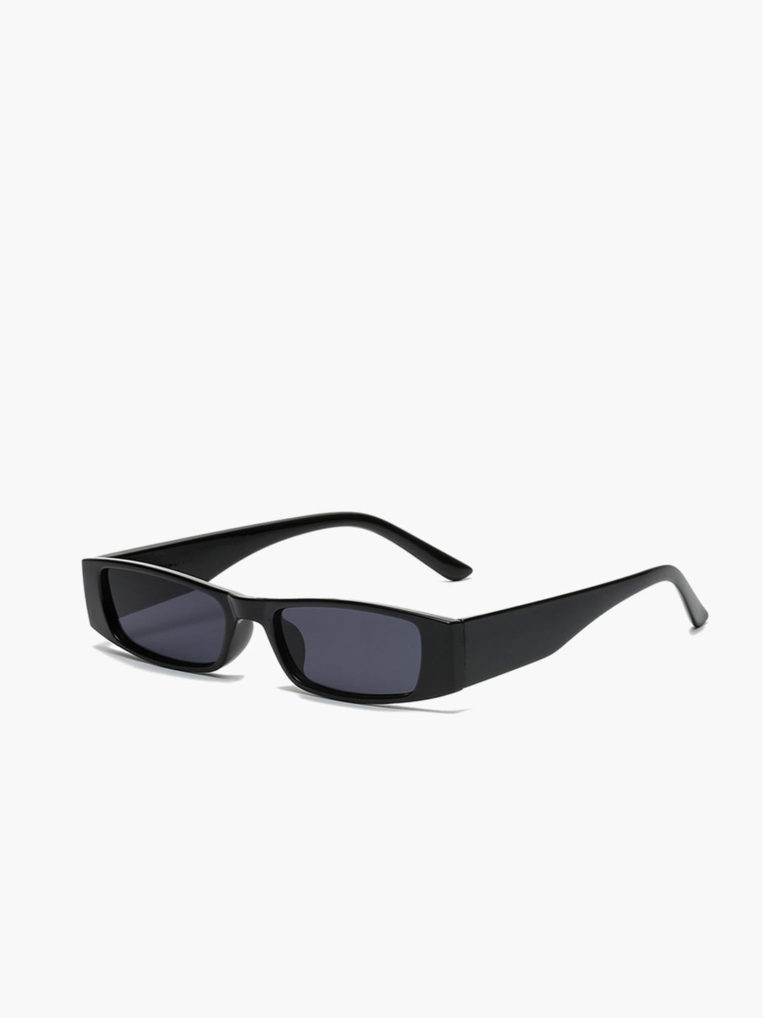 Occhiali da sole, montatura rettangolare slim, plastica/acetato, donna