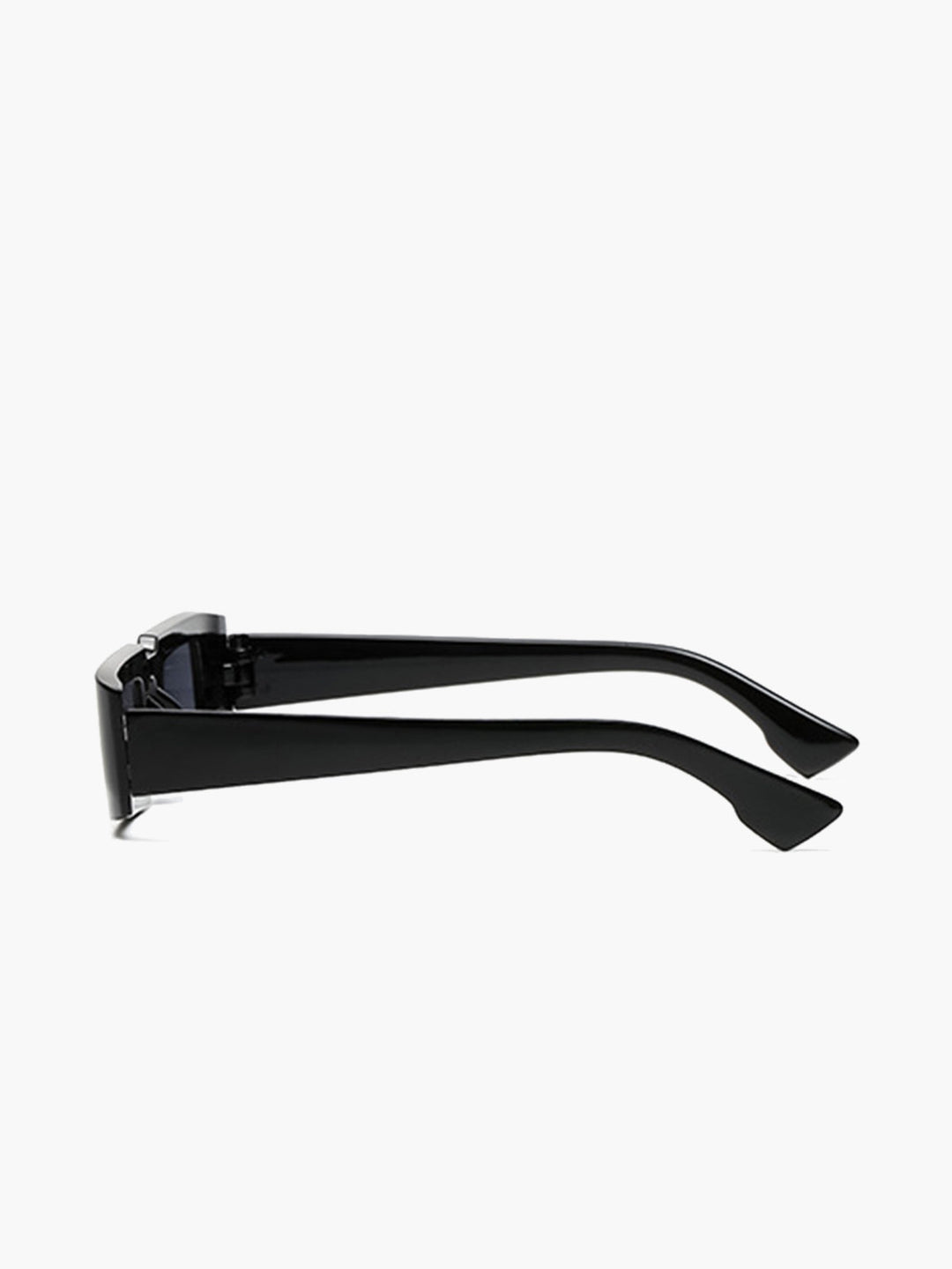 Occhiali da sole, montatura rettangolare slim, plastica/acetato, donna