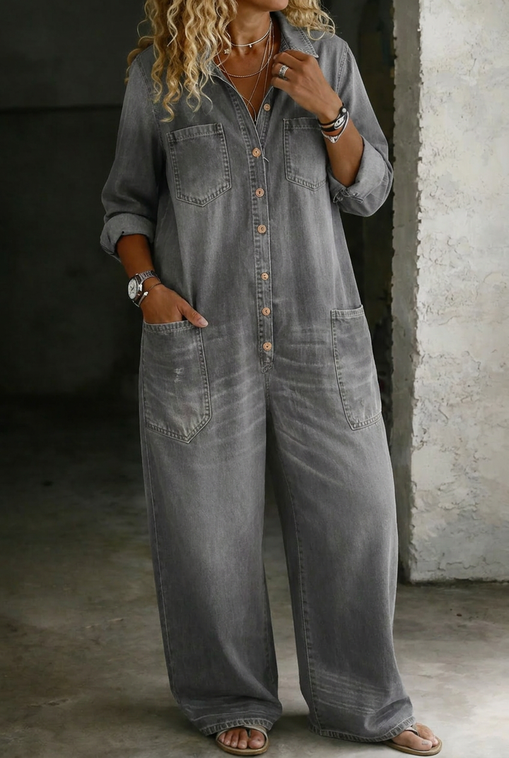 Lena | Tuta Denim Comfort Casual
