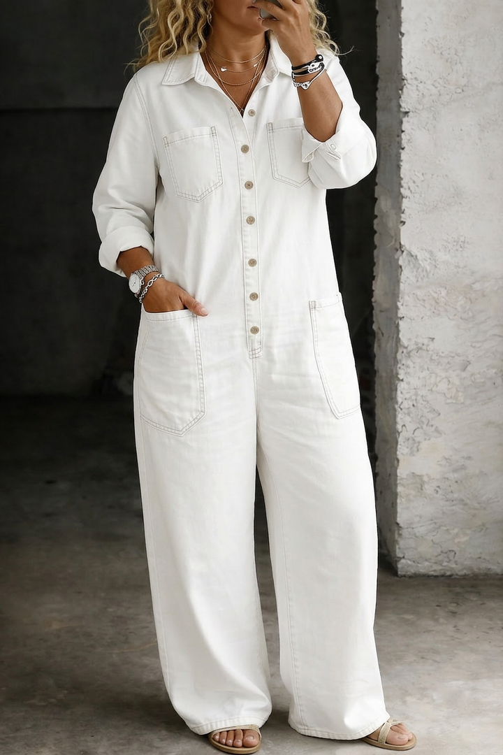Lena | Tuta Denim Comfort Casual