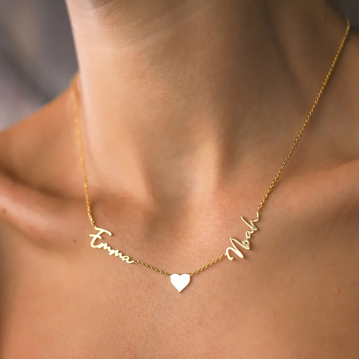 Keila – Collana con Nome Personalizzata a Due