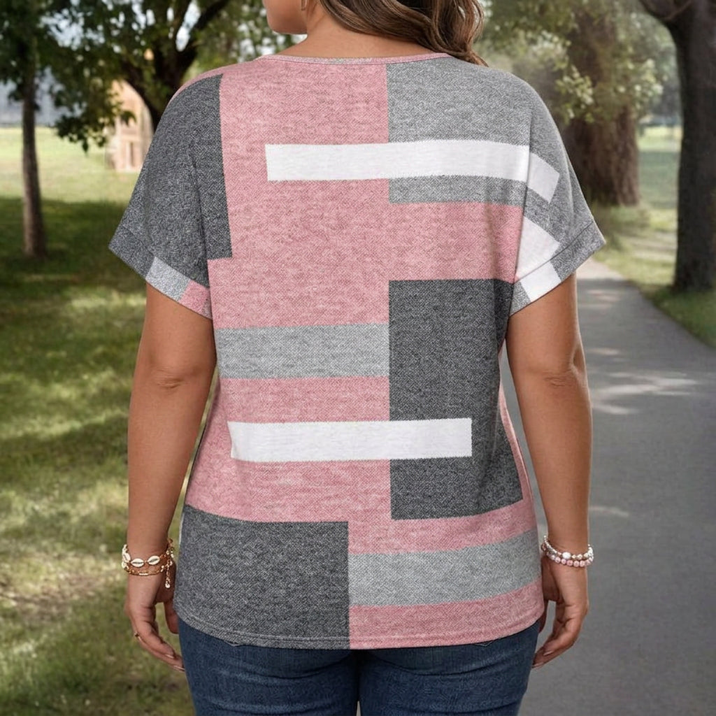 Abby | Blusa Casual Color Block