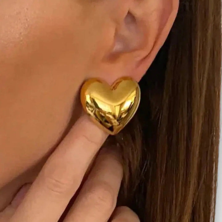 Harpy – Orecchini a forma di cuore