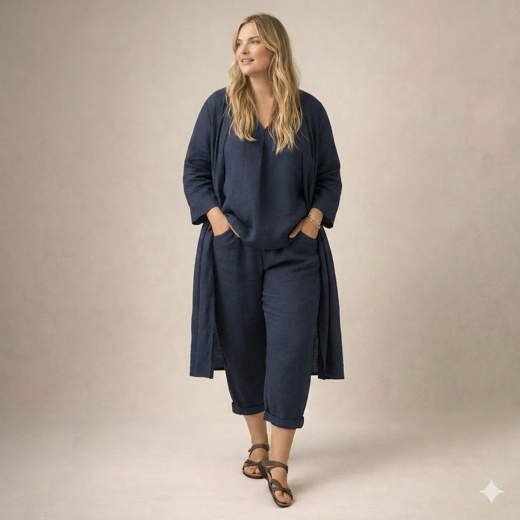Marianne | Completo in Lino Ampio