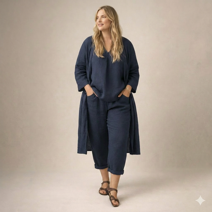 Marianne | Completo in Lino Ampio
