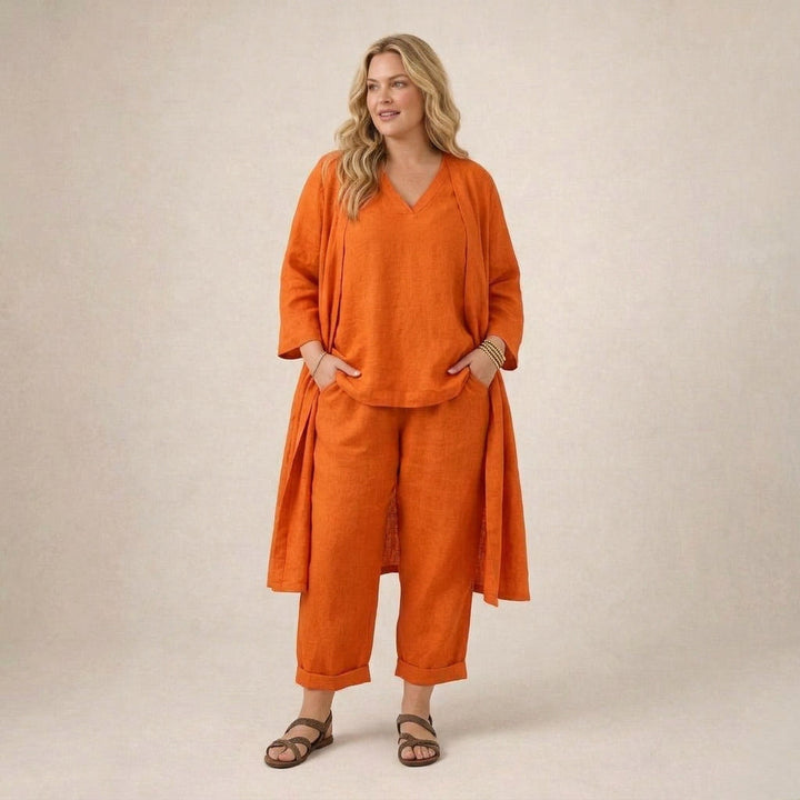Marianne | Completo in Lino Ampio