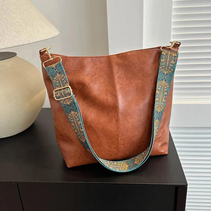 Linda - Borsa a Spalla in Pelle Vintage Charm