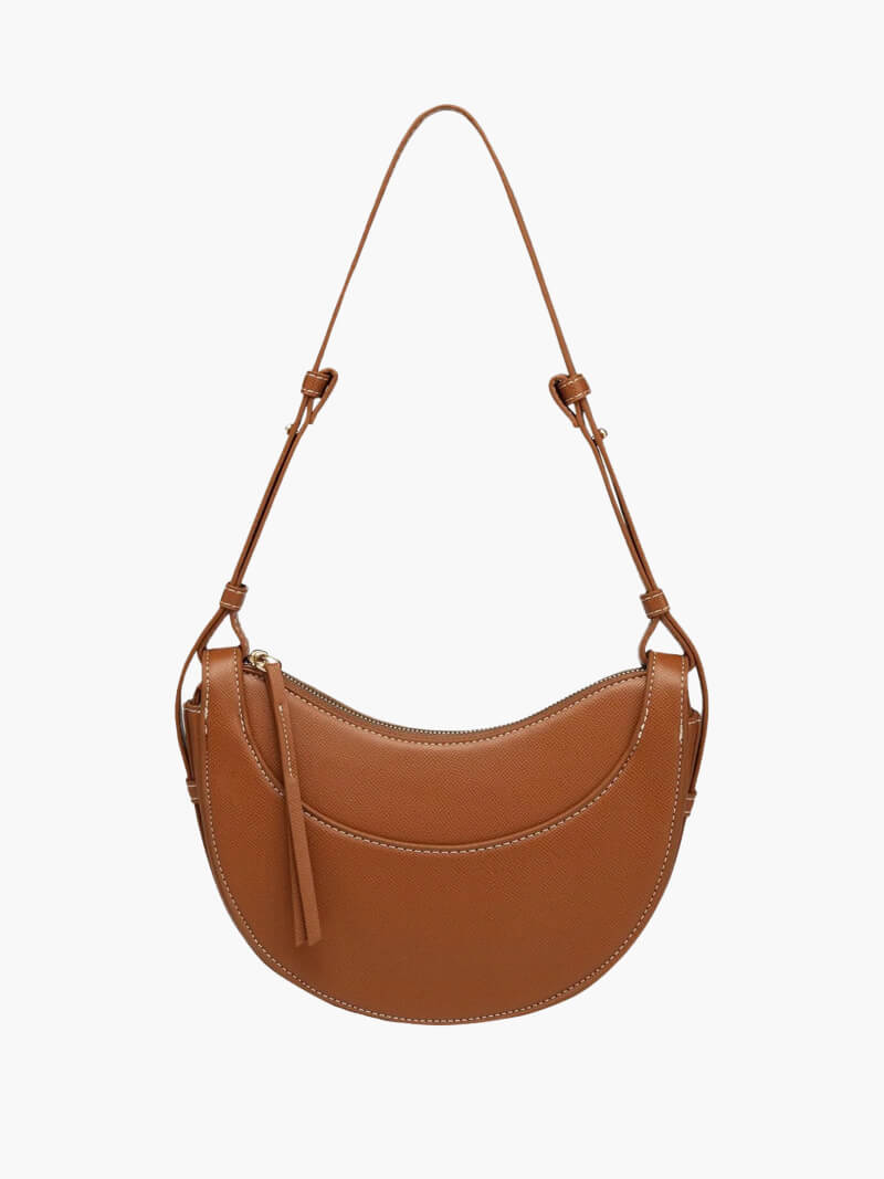 Edmée | Borsa a Sella Elegante Color Tan