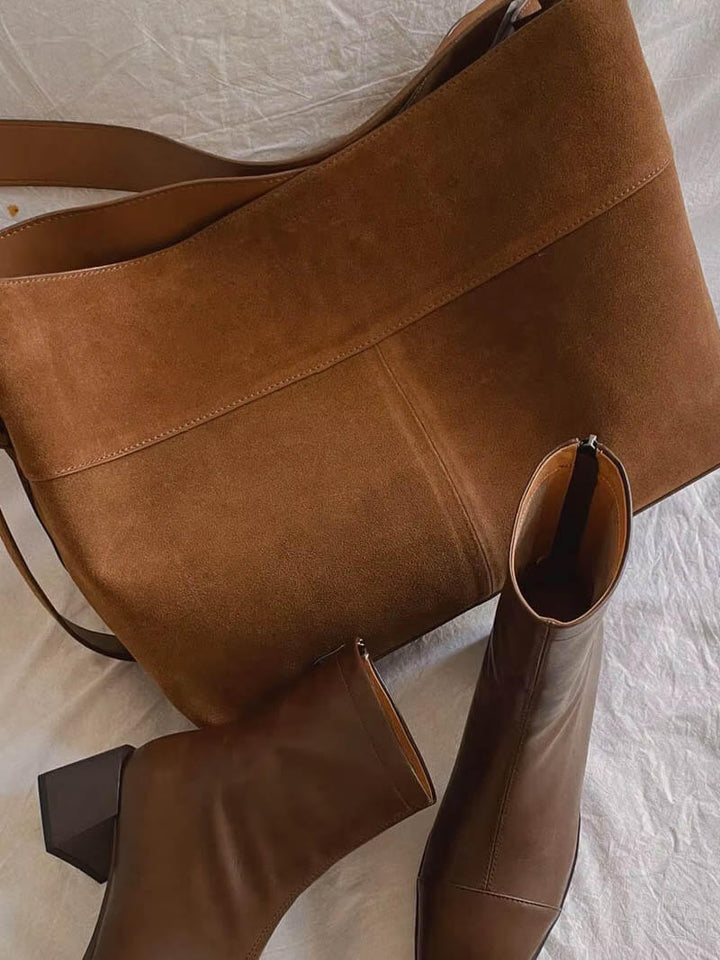 Angélique | Borsa in Finta Pelle Scamosciata