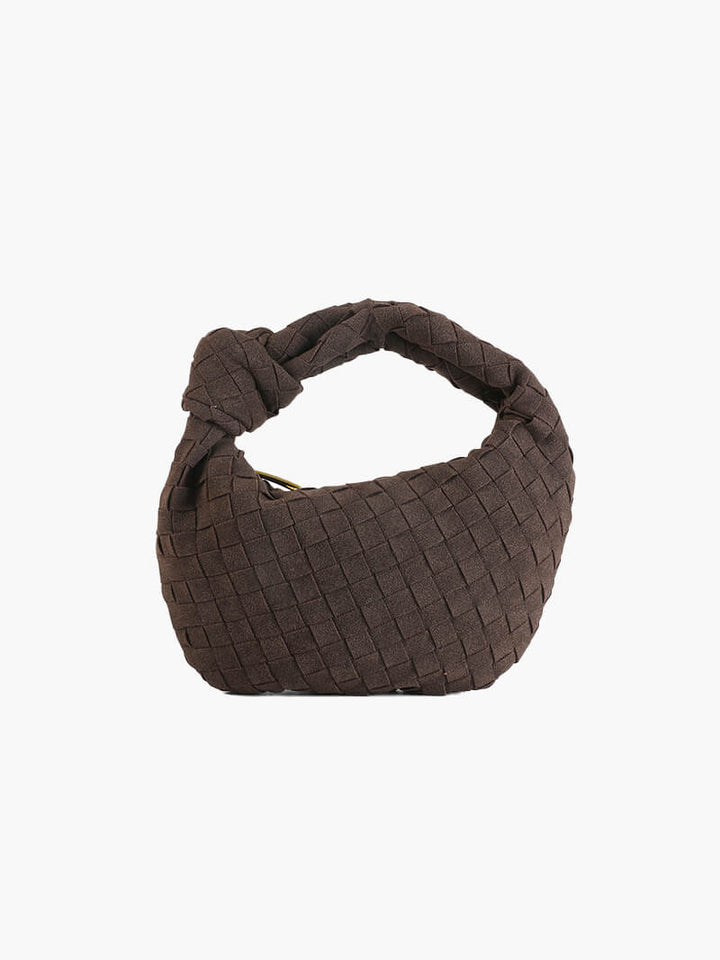 Anemone | Mini Borsa in Suede Intrecciato