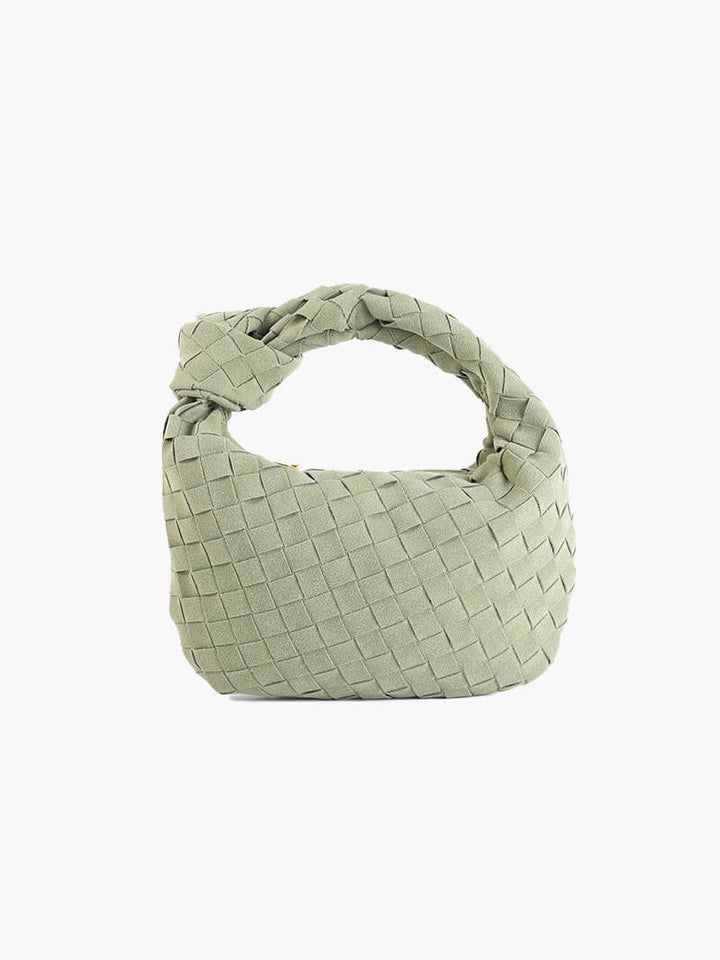 Anemone | Mini Borsa in Suede Intrecciato