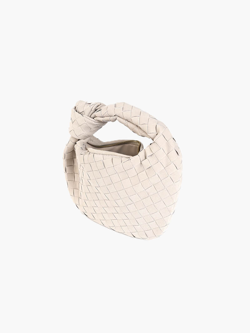 Anemone | Mini Borsa in Suede Intrecciato