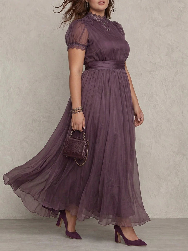 Fiore | Abito Lungo in Chiffon Vintage Elegante