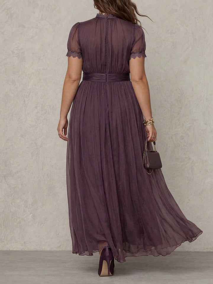 Fiore | Abito Lungo in Chiffon Vintage Elegante