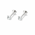 Lioranna – Orecchini a Piercing Minimalisti con Cristalli
