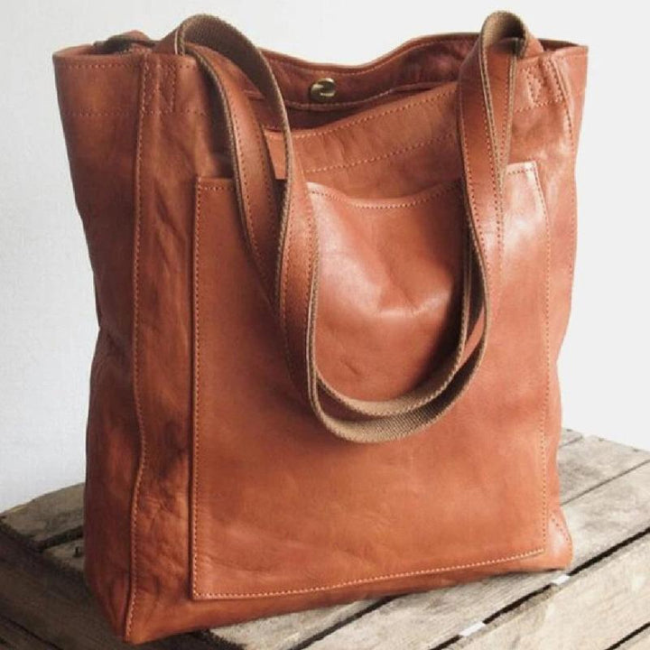 Pamela | Borsa a mano in pelle classica