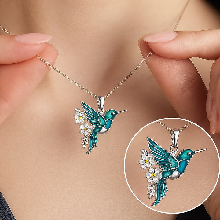 Avanne – Set di Gioielli Colibrì con Grazia Floreale