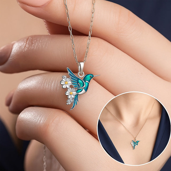 Avanne – Set di Gioielli Colibrì con Grazia Floreale