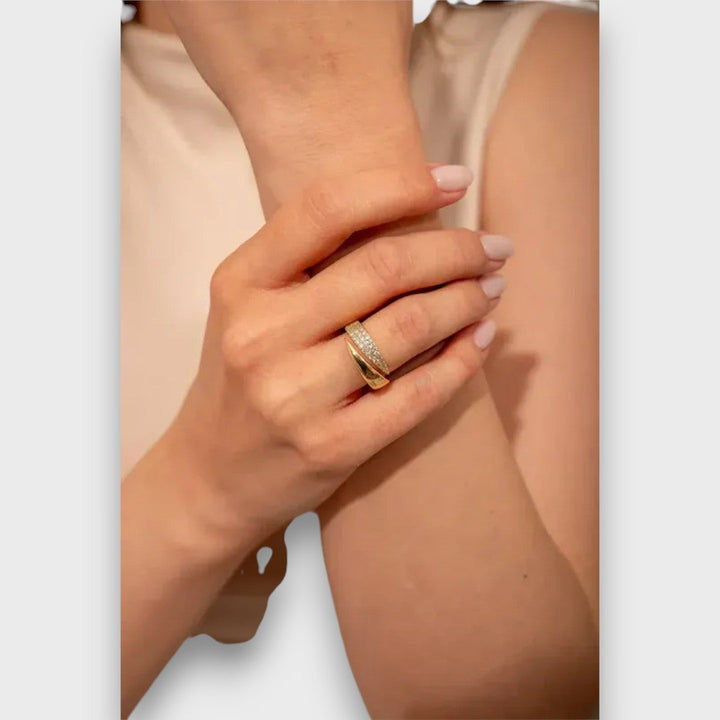 Anello Aurena Haven – Sostenere la Lotta contro il Cancro al Seno