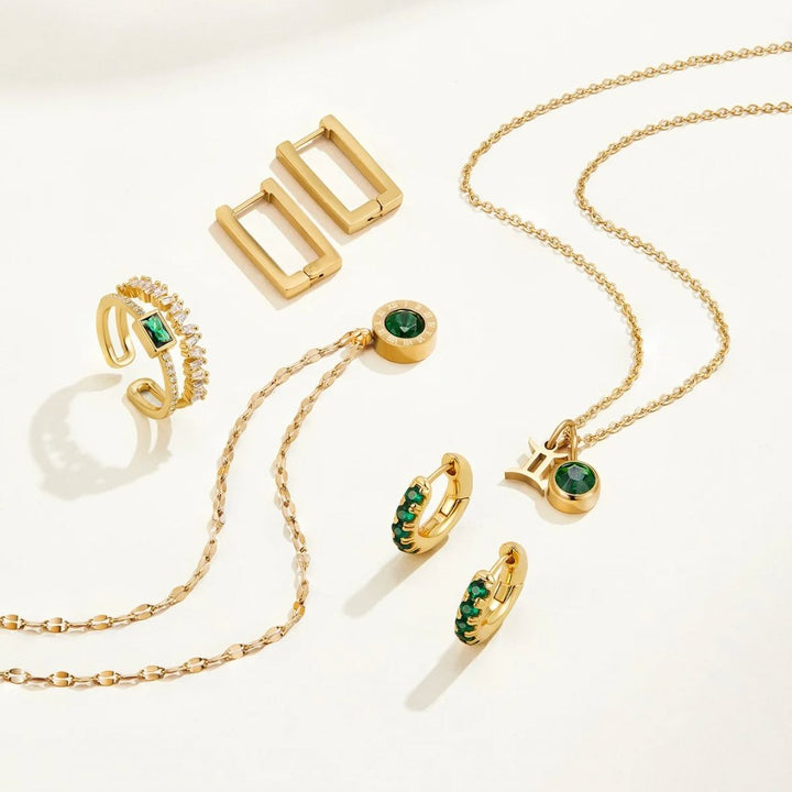 Ella – Anello in Cristallo Stratificato