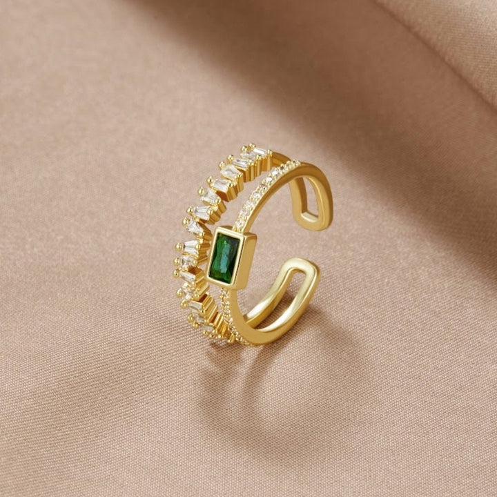 Ella – Anello in Cristallo Stratificato